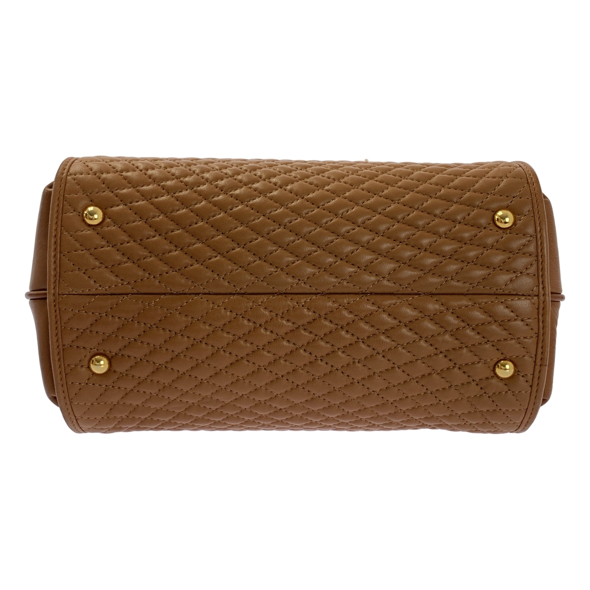 BALLY / バリー 2way ショルダー付き レザー キルティング ハンドバッグ