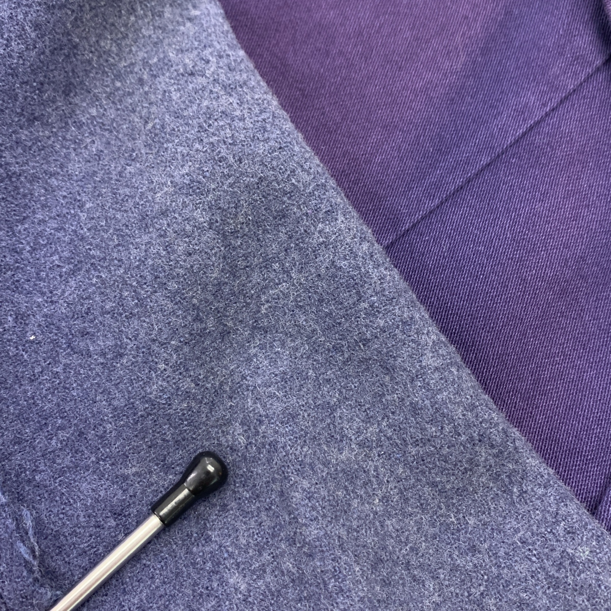 COMME des GARCONS COMME des GARCONS / コムコム 製品染め 袖ウール切替 コットン ショートジャケット