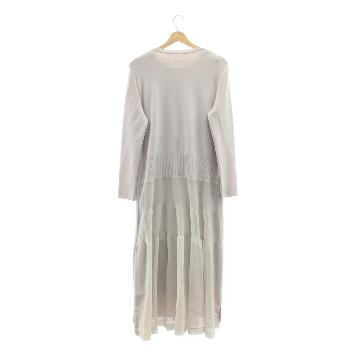 ADORE / アドーア シアー ティアード ニット ワンピース
