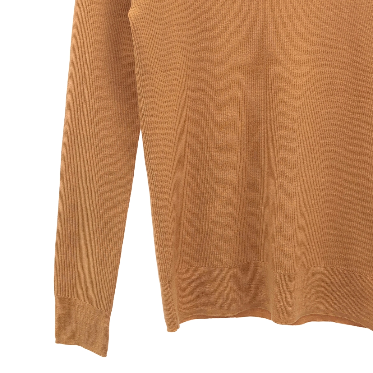 ebure / エブール ウール タートルネック リブ ニット