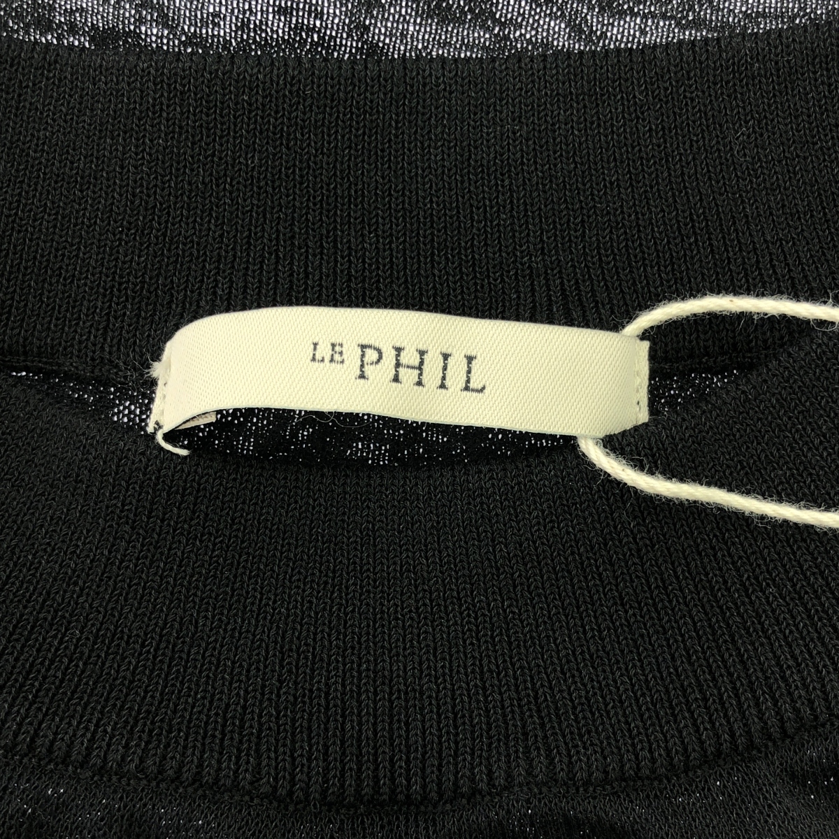 LE PHIL / ルフィル ロングスリーブシアーニット カットソー