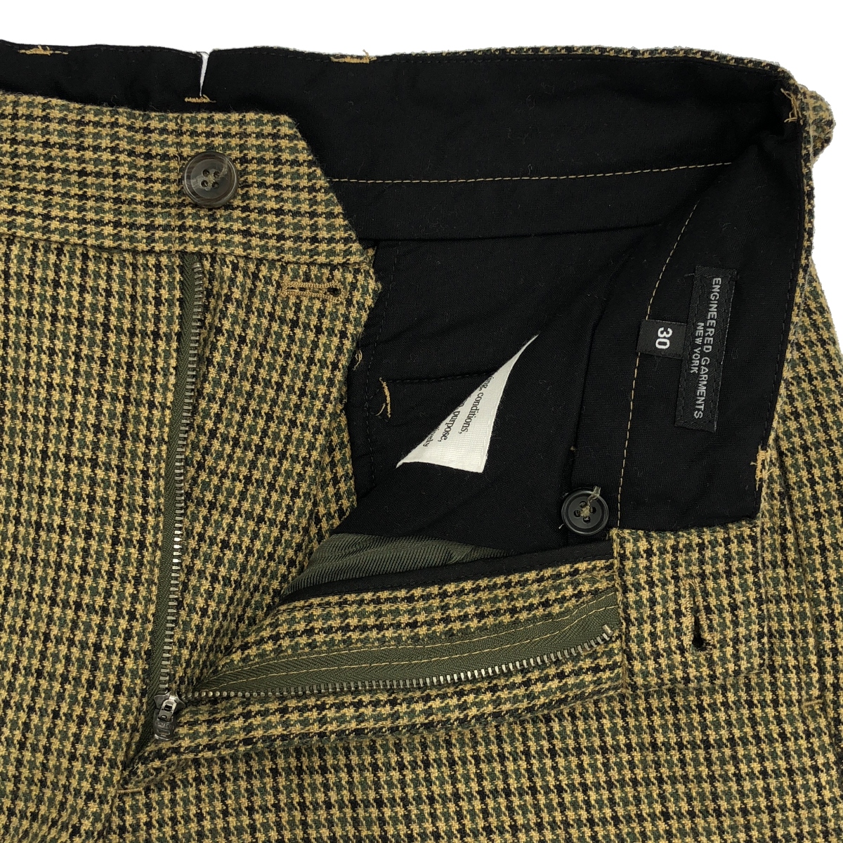 Engineered Garments / エンジニアドガーメンツ ANDOVER PANT HOUNDSTOOTH アンドーバーパンツ ハウンドトゥース 千鳥格子