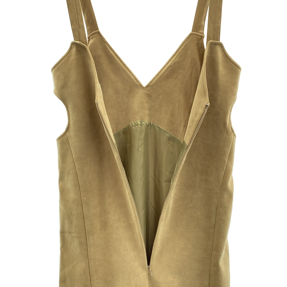 その他 Vネック ロング ワンピース