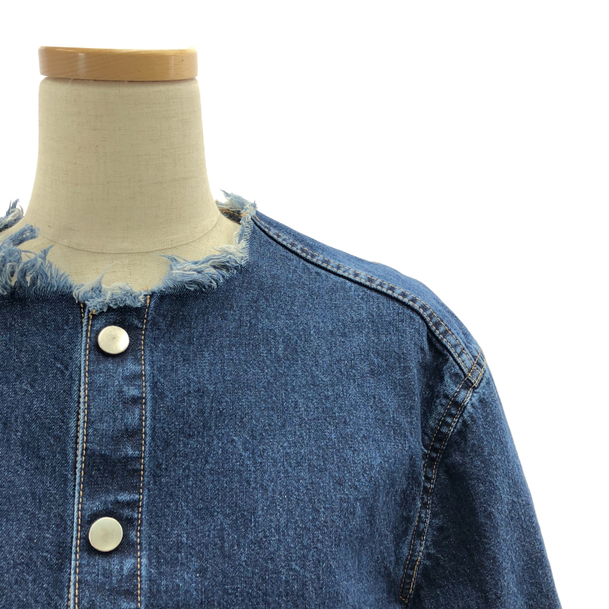 CURRENTAGE / カレンテージ デニムショートブルゾン ジャケット