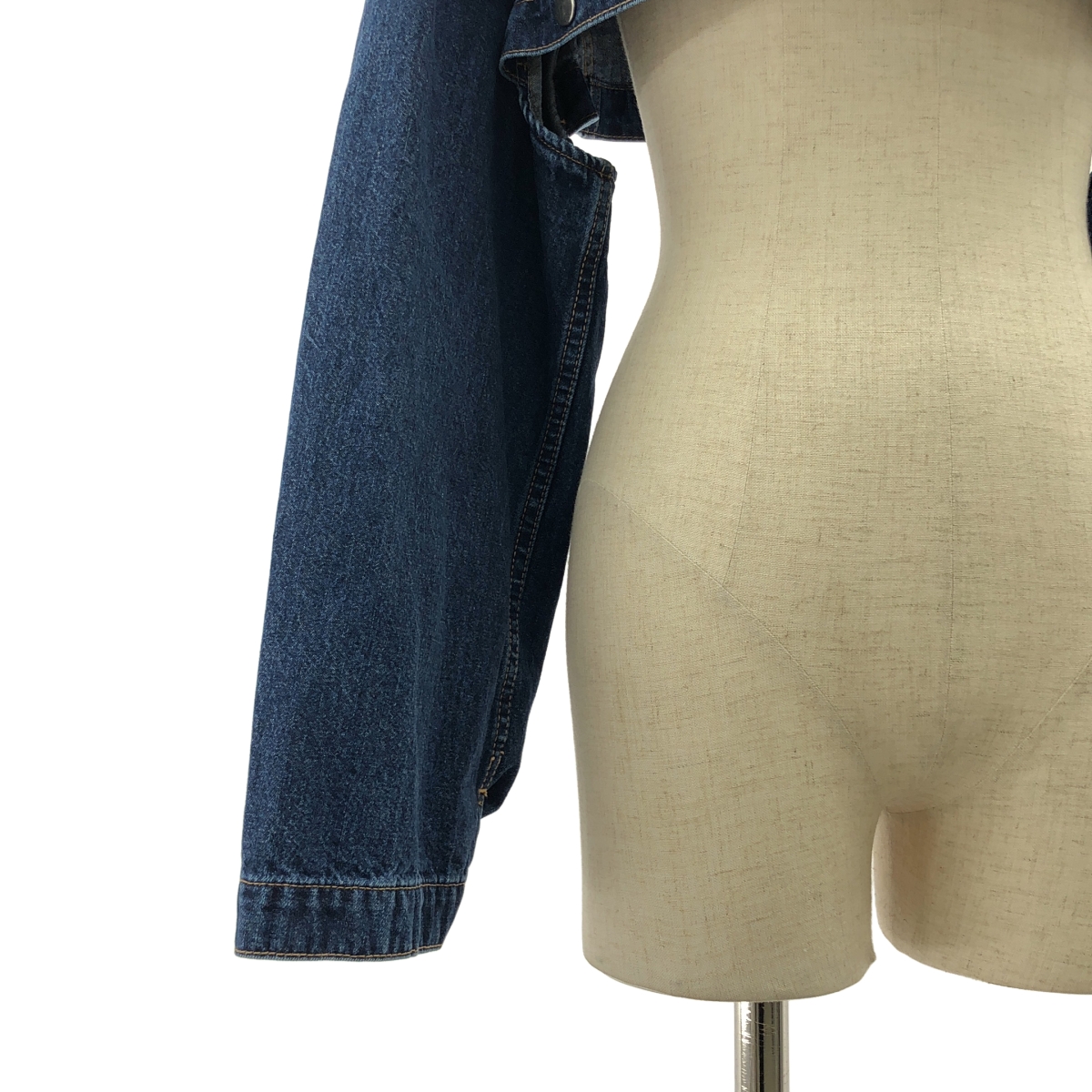 CURRENTAGE / カレンテージ デニムショートブルゾン ジャケット