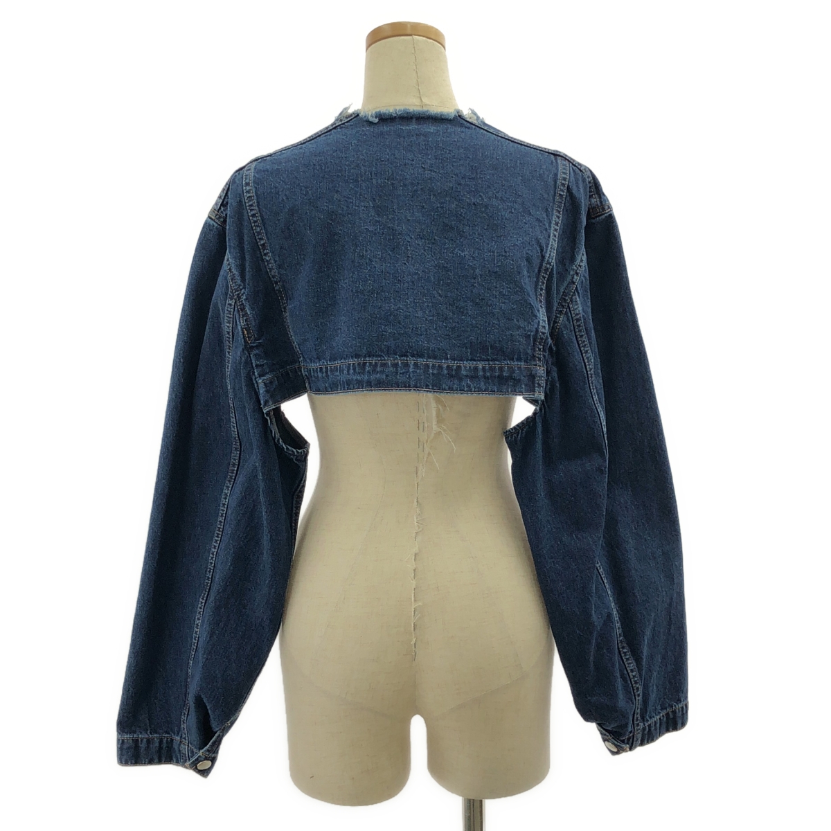 CURRENTAGE / カレンテージ デニムショートブルゾン ジャケット