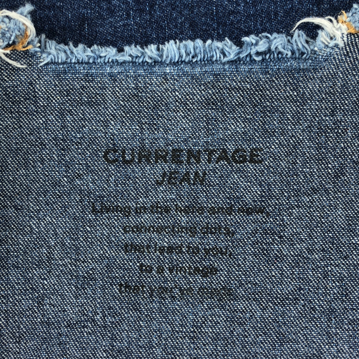 CURRENTAGE / カレンテージ デニムショートブルゾン ジャケット