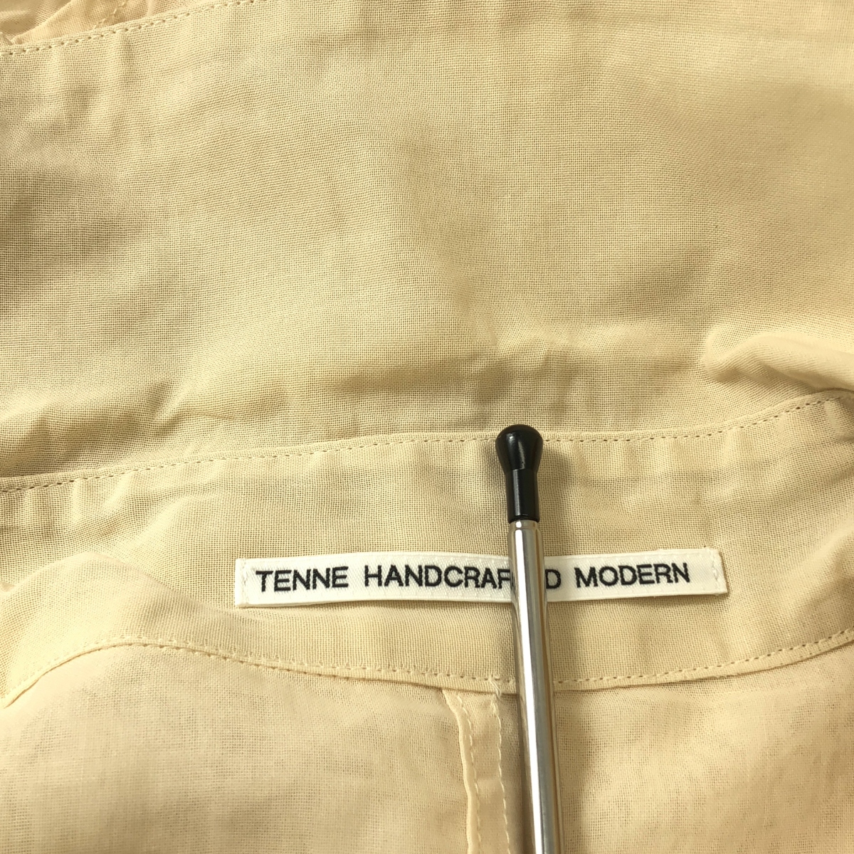 その他 オーバーシルエット オーガンジー ベルテッド コート