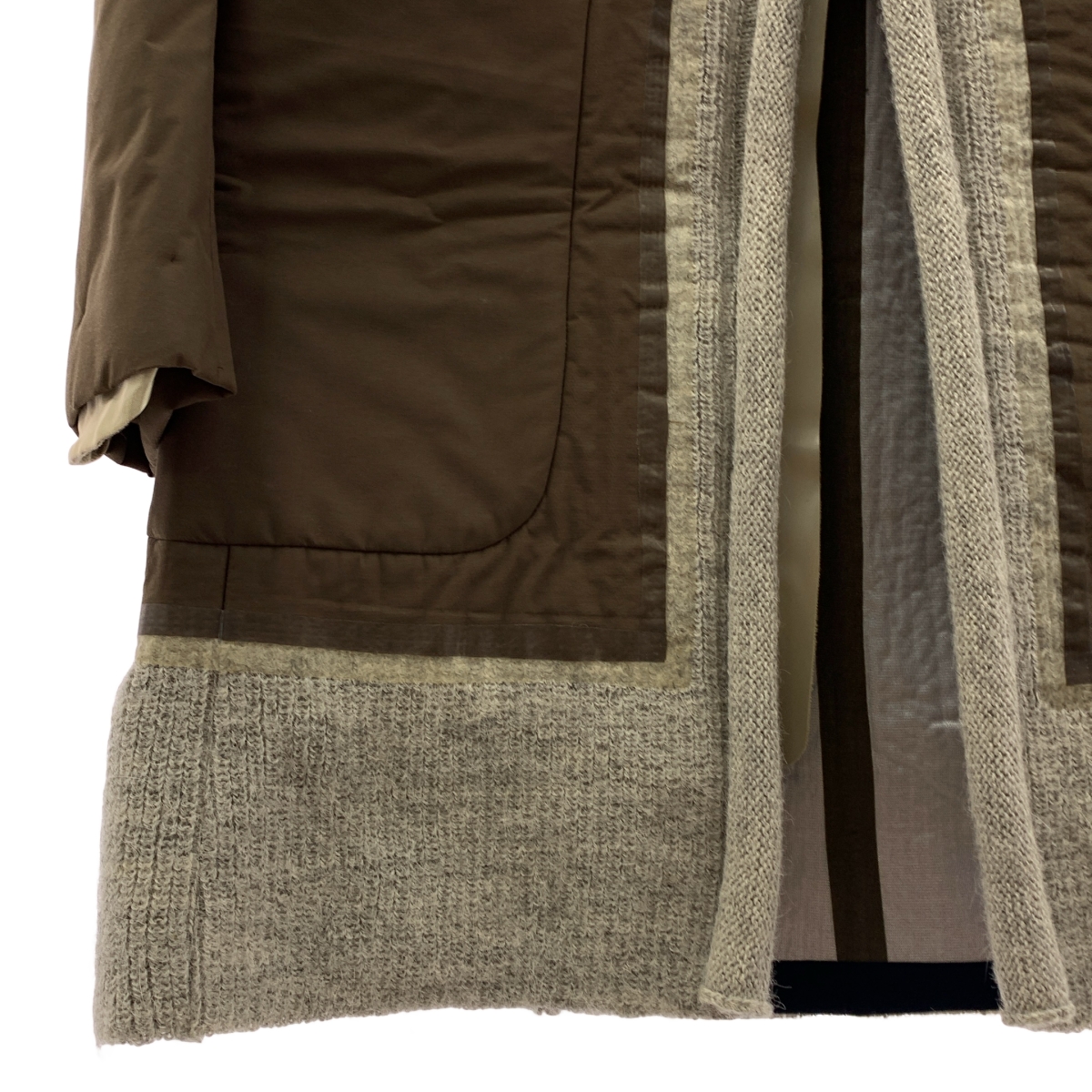 その他 ニットドッキング ボンディング チェスターコート