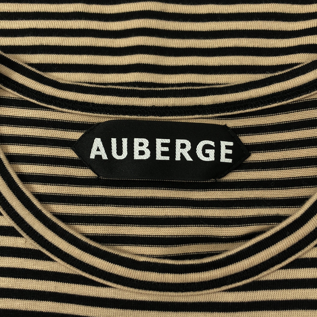 AUBERGE / オーベルジュ ボーダー クルーネック カットソー