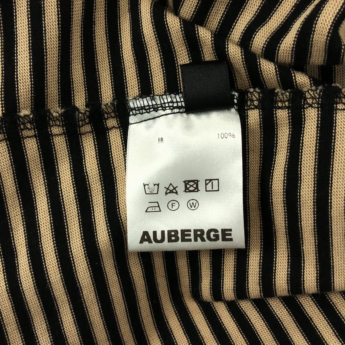 AUBERGE / オーベルジュ ボーダー クルーネック カットソー