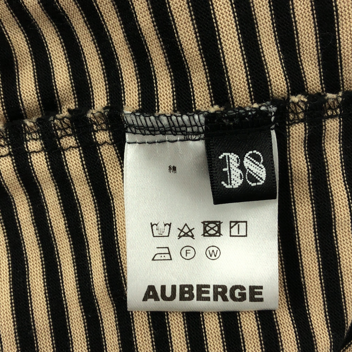 AUBERGE / オーベルジュ ボーダー クルーネック カットソー