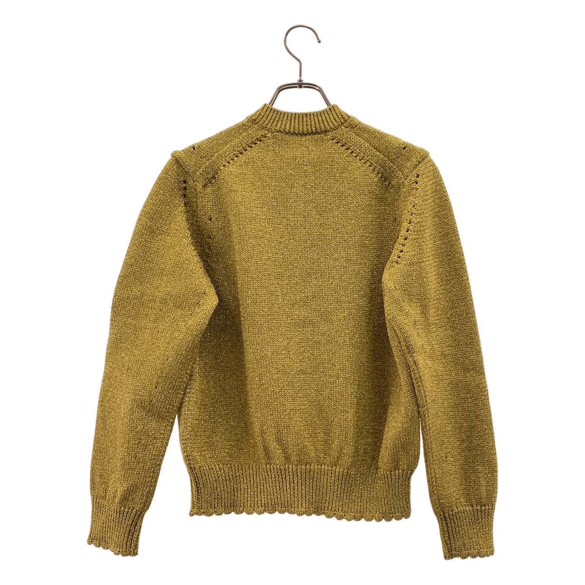 tao COMME des GARCONS / タオコムデギャルソン ラメリリヤーン天竺ニットカーディガン