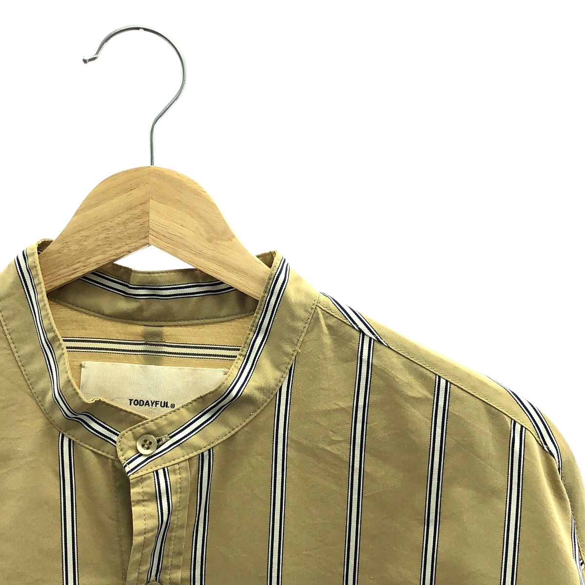 TODAYFUL / トゥデイフル Stripe Over Shirts ストライプ オーバー シャツ