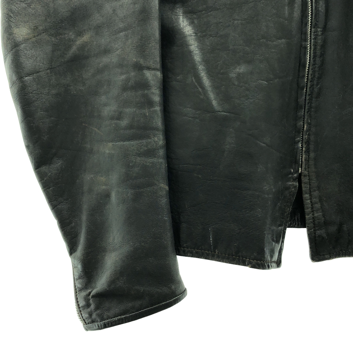 VINTAGE / ヴィンテージ古着 BROOKS / レザー シングルライダースジャケット