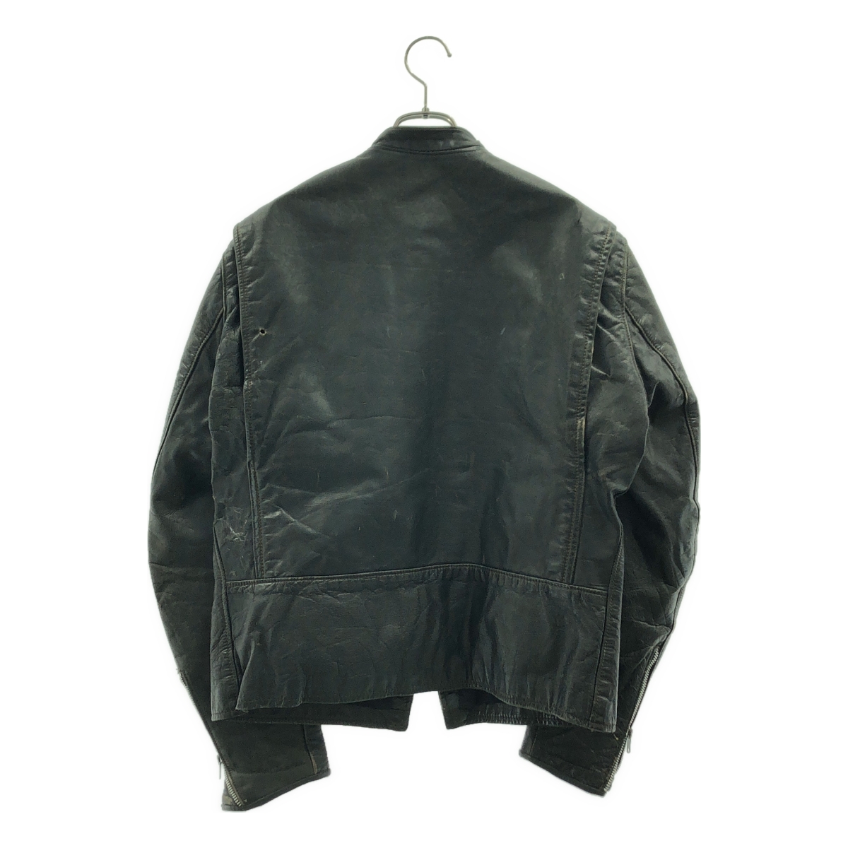 VINTAGE / ヴィンテージ古着 BROOKS / レザー シングルライダースジャケット