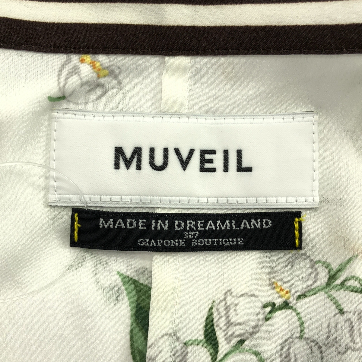 MUVEIL / ミュベール スズラン フローラル ラップワンピース