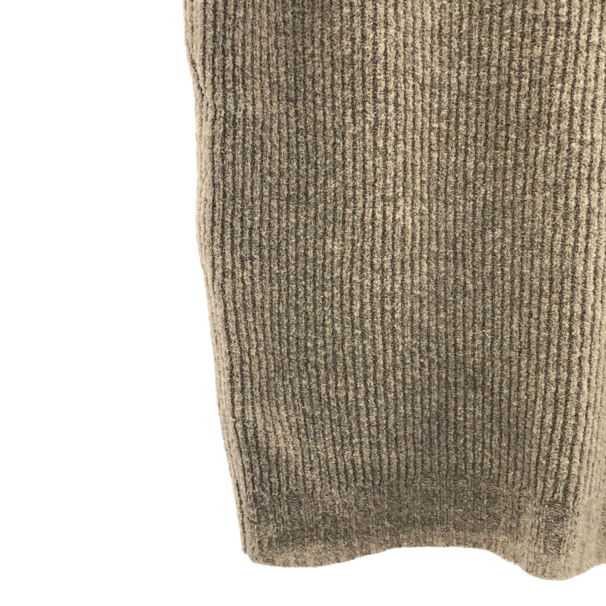 NEHERA / ネヘラ ウール ナイロン Vネック ノースリーブ ロング ニット