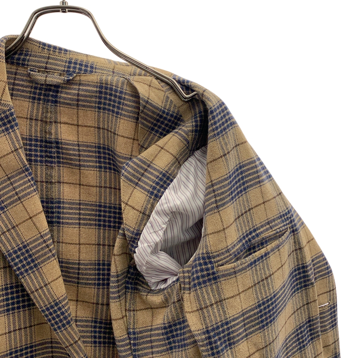 L.B.M.1911 / エルビーエム1911 コットン チェック テーラードジャケット