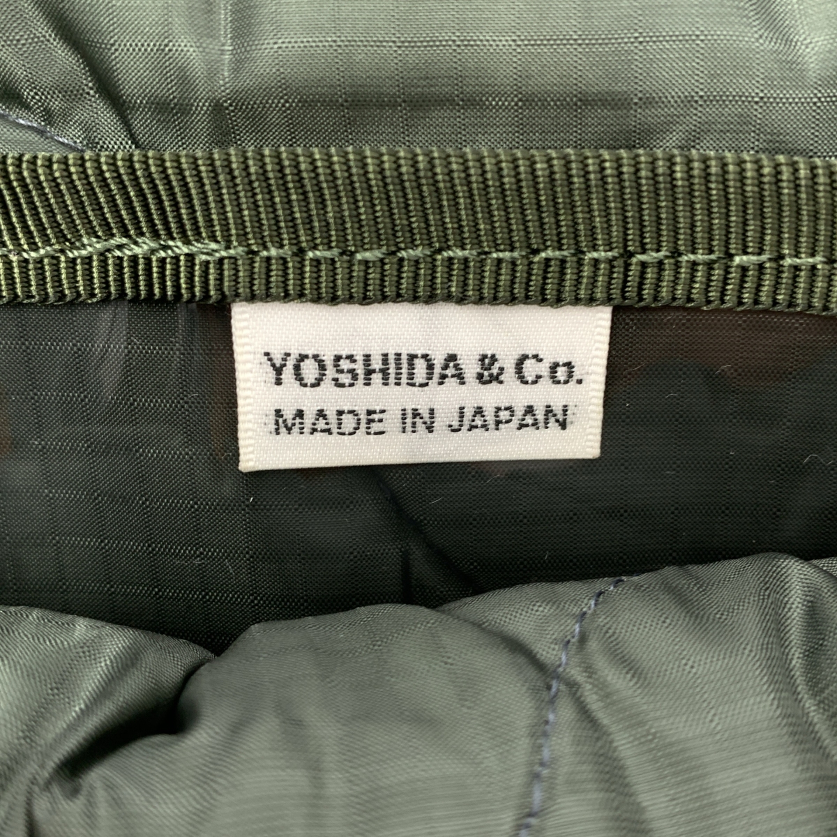 HYKE / ハイク × PORTER / ポーター TOOL BAG / 2way ショルダー付き ロゴ ドローストリング 巾着 ハンドル ツールバッグ