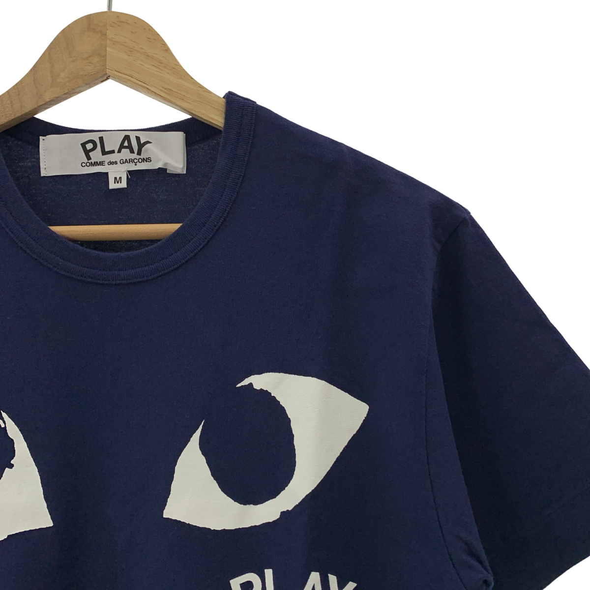 PLAY COMME des GARCONS / プレイコムデギャルソン アイズロゴ プリント Tシャツ