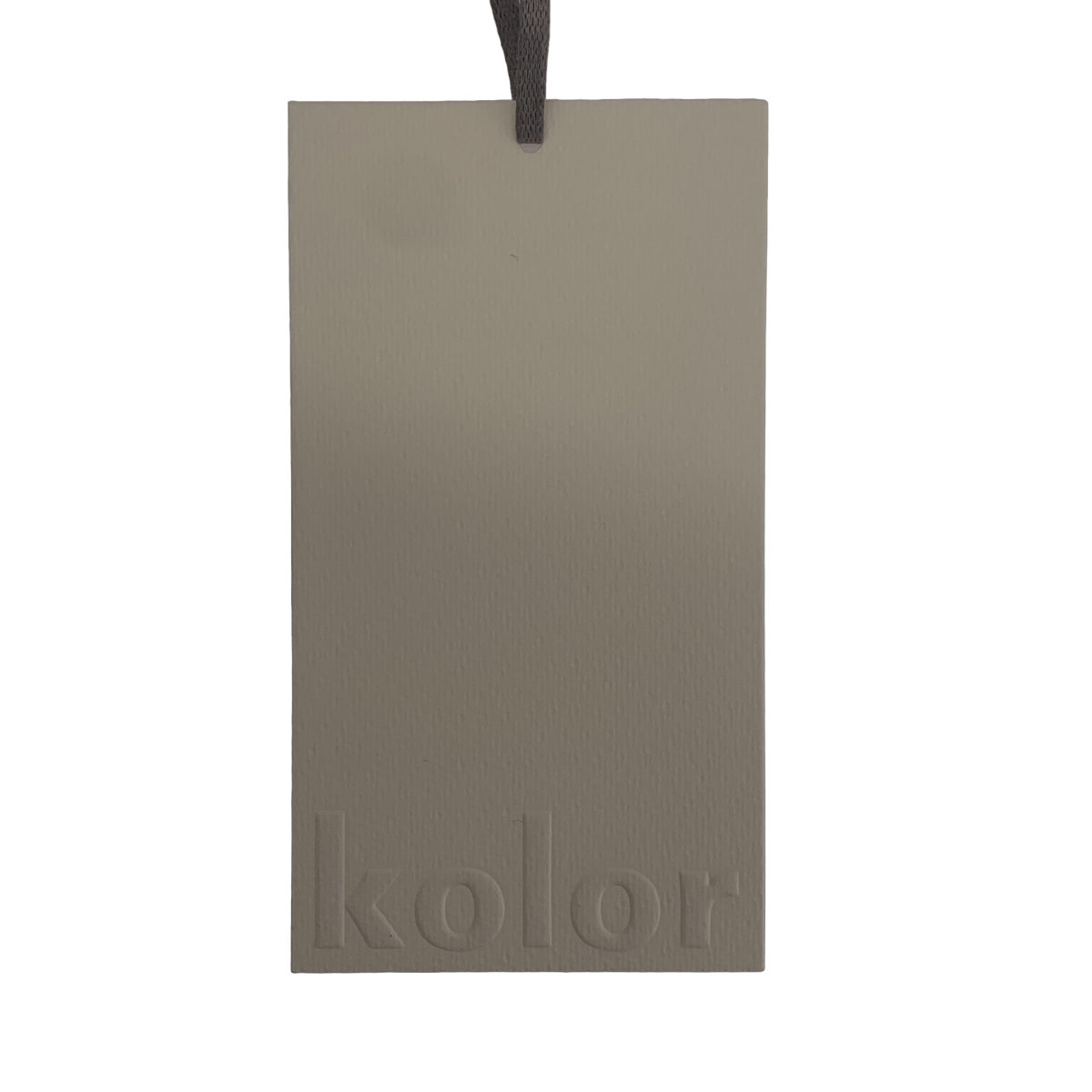 kolor / カラー ロゴ ダブルネック ドッキング ニット