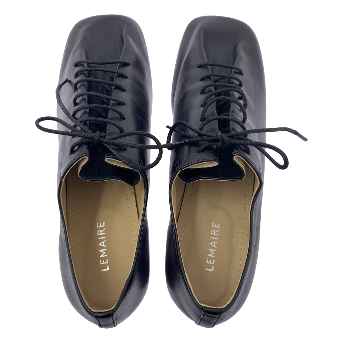 LEMAIRE / ルメール SOURIS CLASSIC DERBIES 55 / ラムナッパレザー ダービーシューズ 革靴