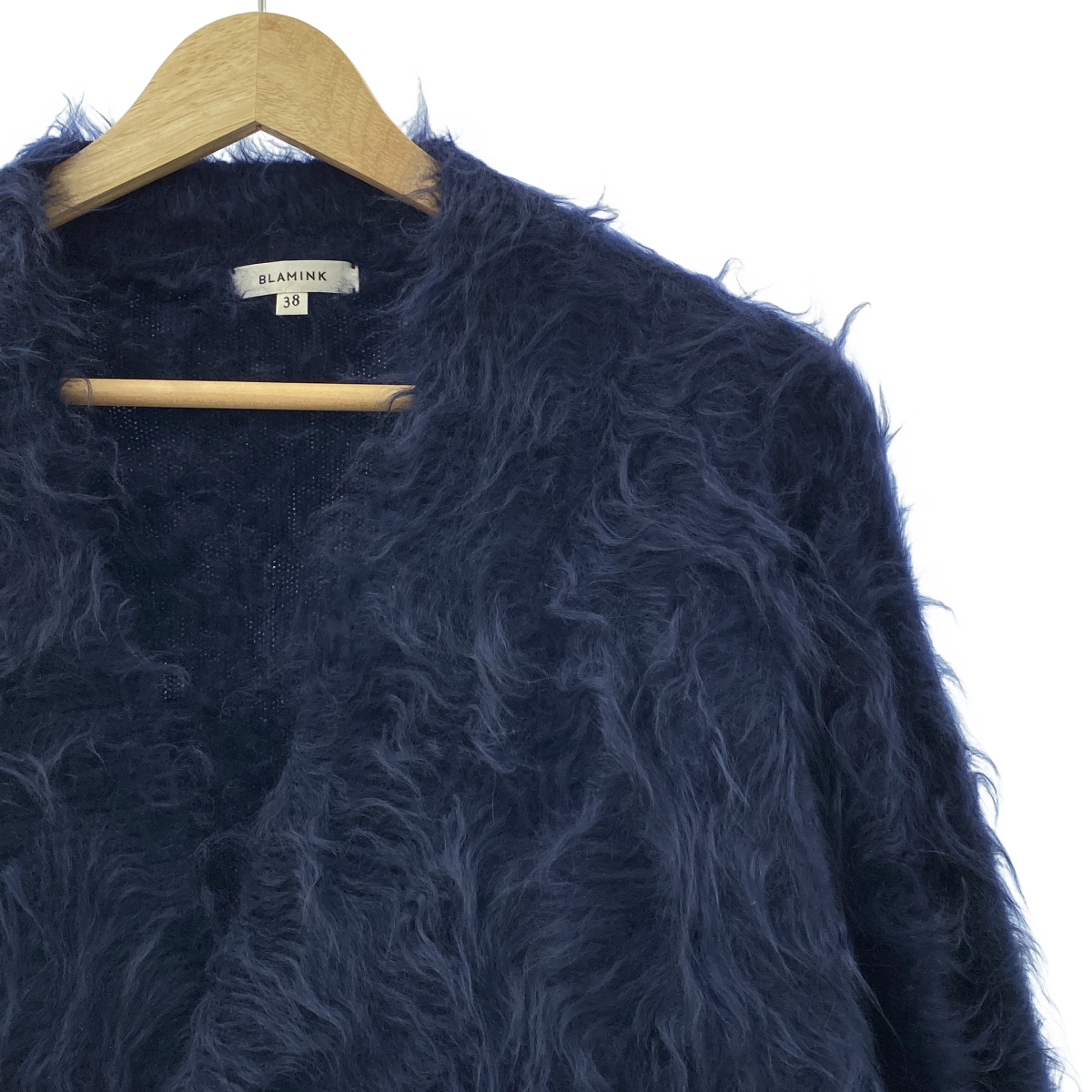 BLAMINK / ブラミンク P CA FUR 7G VN CD カシミヤ Vネック カーディガン