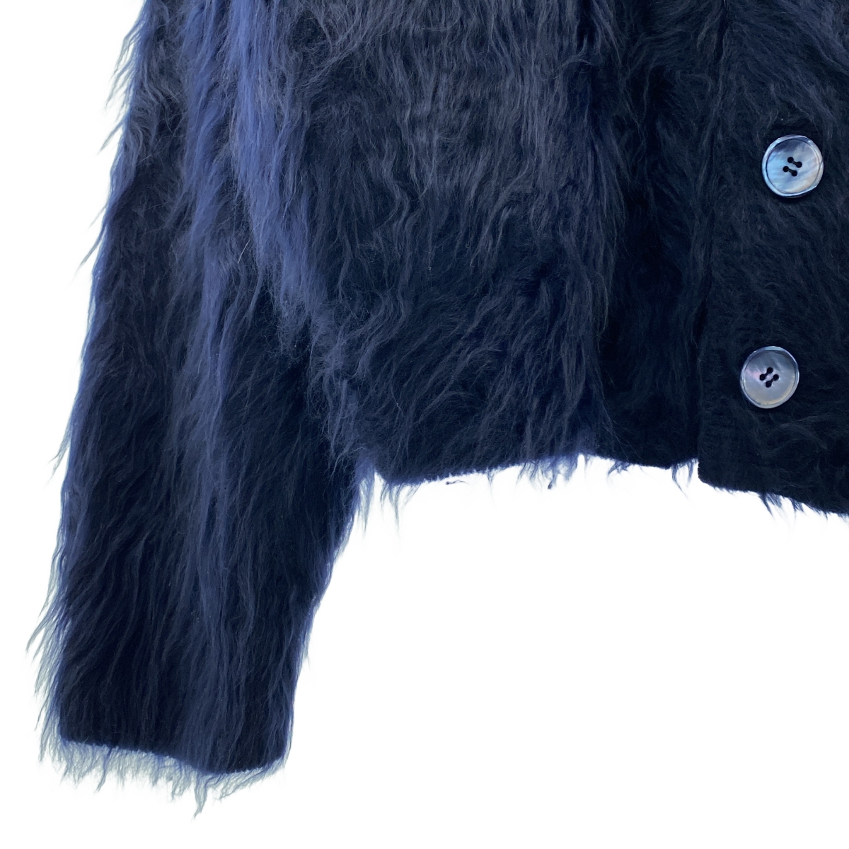 BLAMINK / ブラミンク P CA FUR 7G VN CD カシミヤ Vネック カーディガン