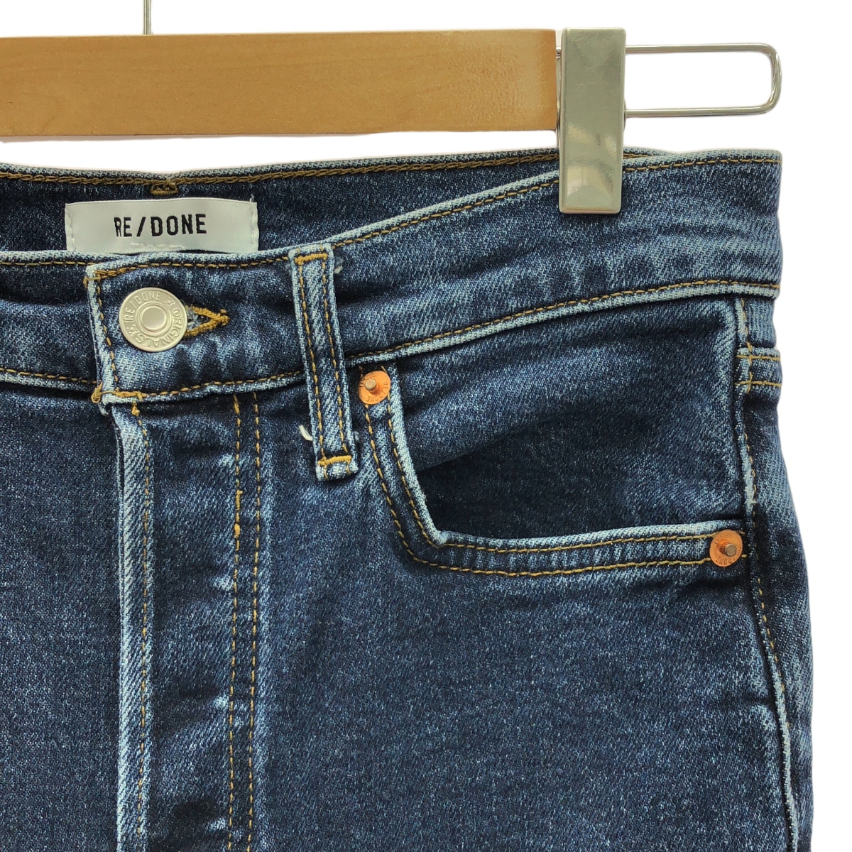 RE/DONE / リダン 70s Stove Pipe Denim Pants ストレッチ デニムパンツ