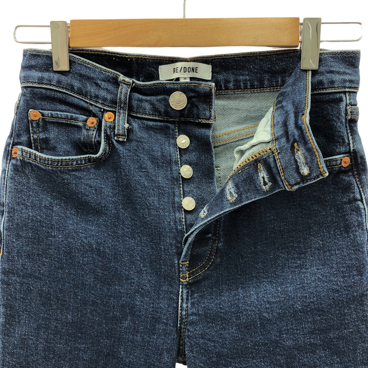 RE/DONE / リダン 70s Stove Pipe Denim Pants ストレッチ デニムパンツ