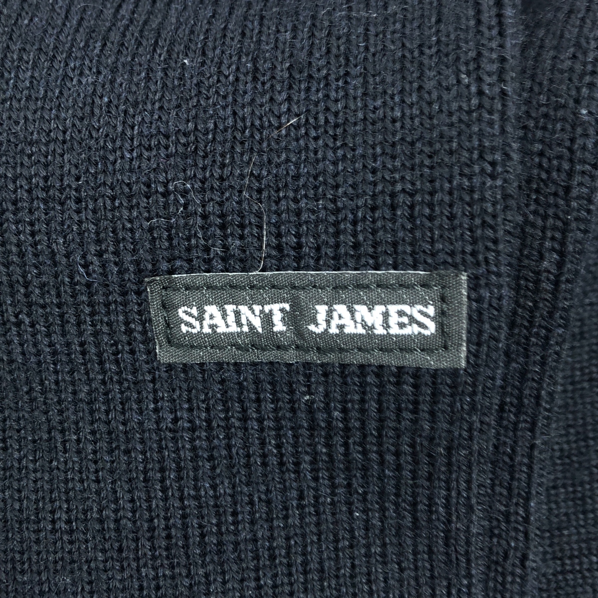 SAINT JAMES / セントジェームス ウール ショルダーボタン ニット セーター