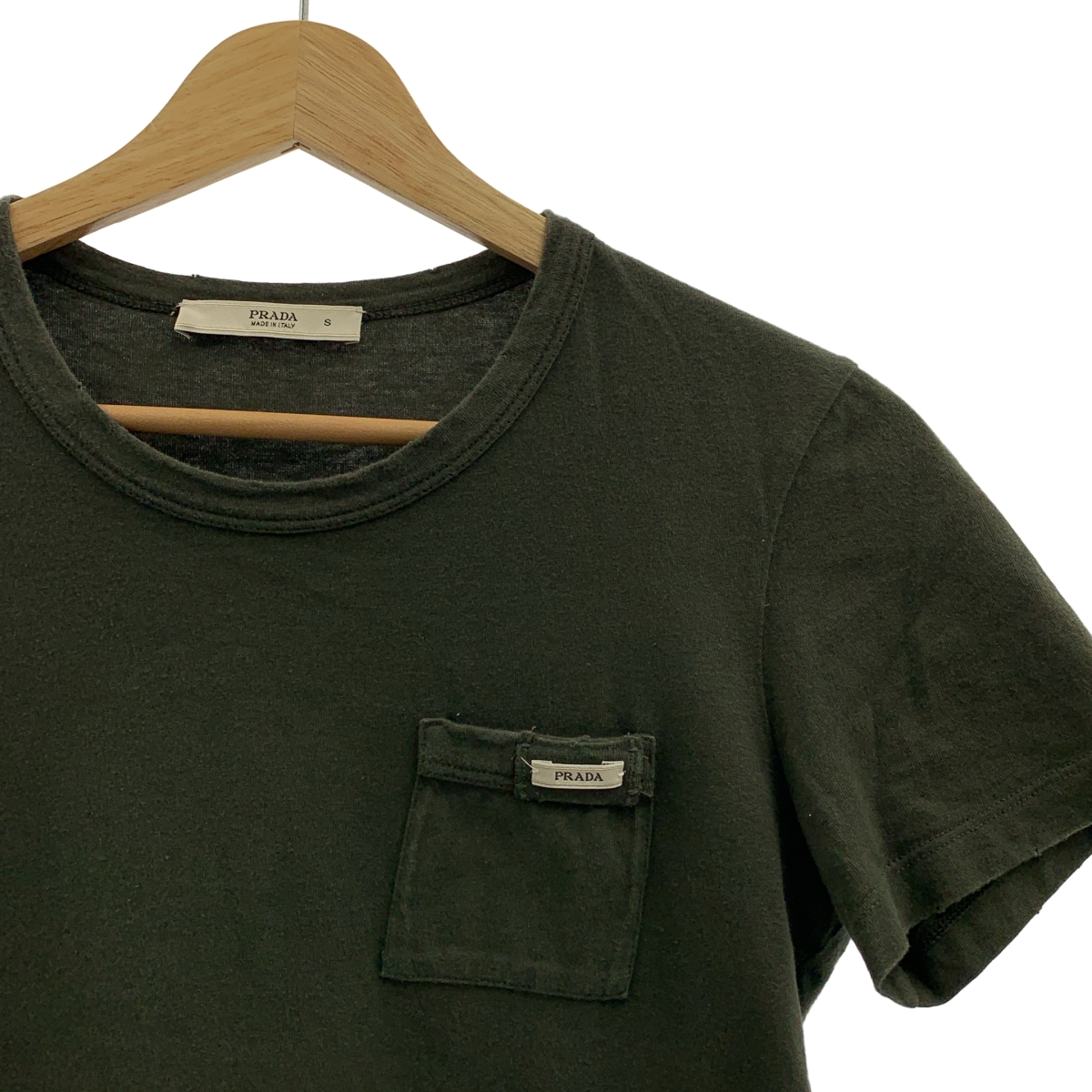 PRADA / プラダ コットン ポケット Tシャツ