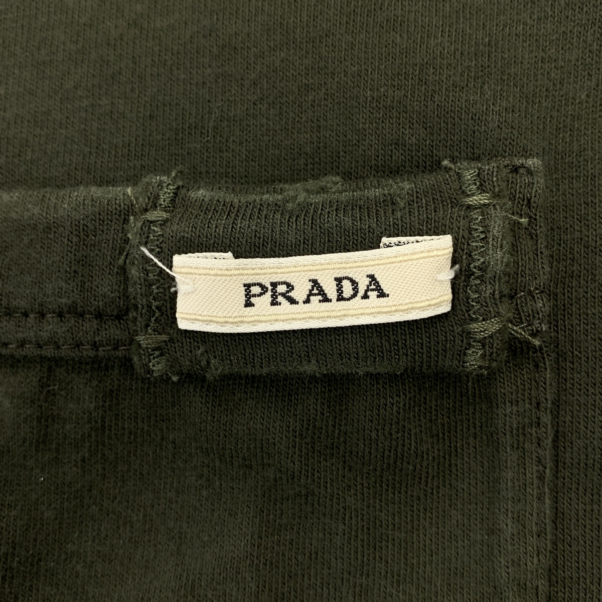 PRADA / プラダ コットン ポケット Tシャツ