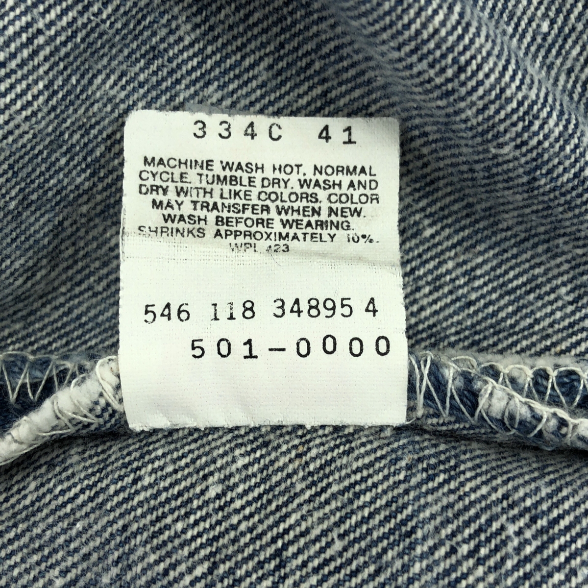 Levi's / リーバイス 1980s ヴィンテージ 501xx 赤文字 USA製 デニムパンツ 刻印546