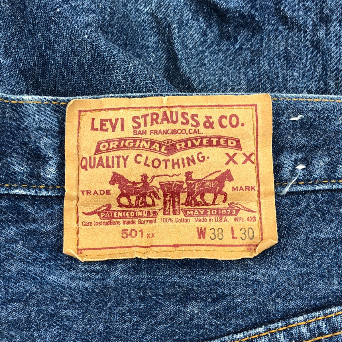 Levi's / リーバイス 1980s ヴィンテージ 501xx 赤文字 USA製 デニムパンツ 刻印546