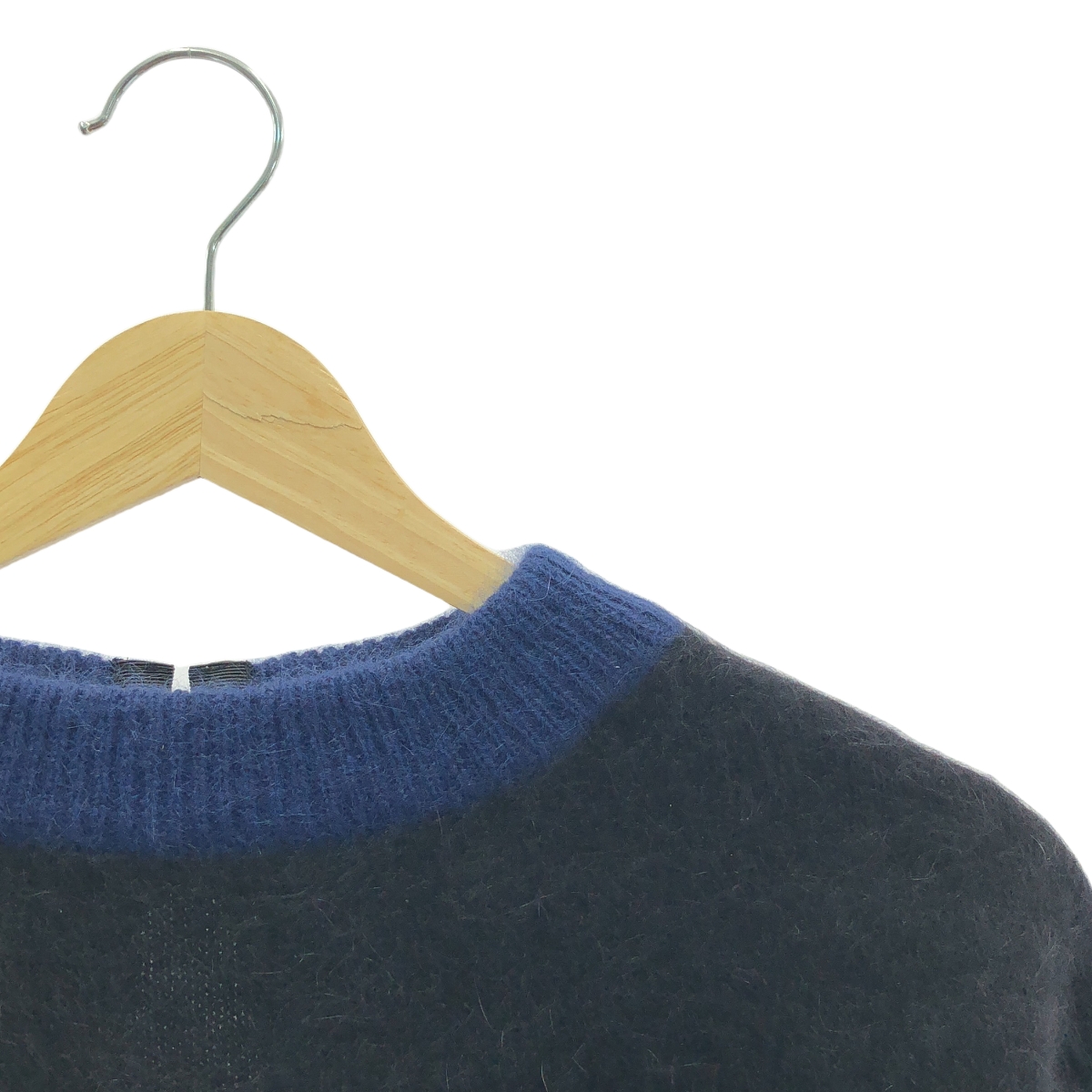 sacai luck / サカイラック アンゴラファー シャギー ニット