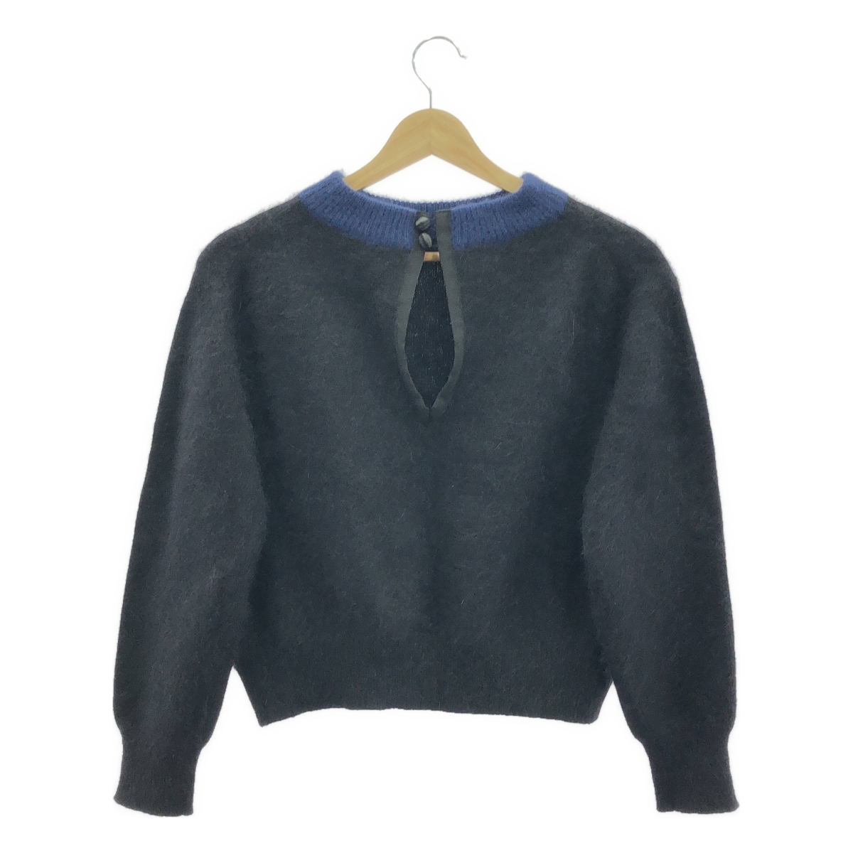 sacai luck / サカイラック アンゴラファー シャギー ニット