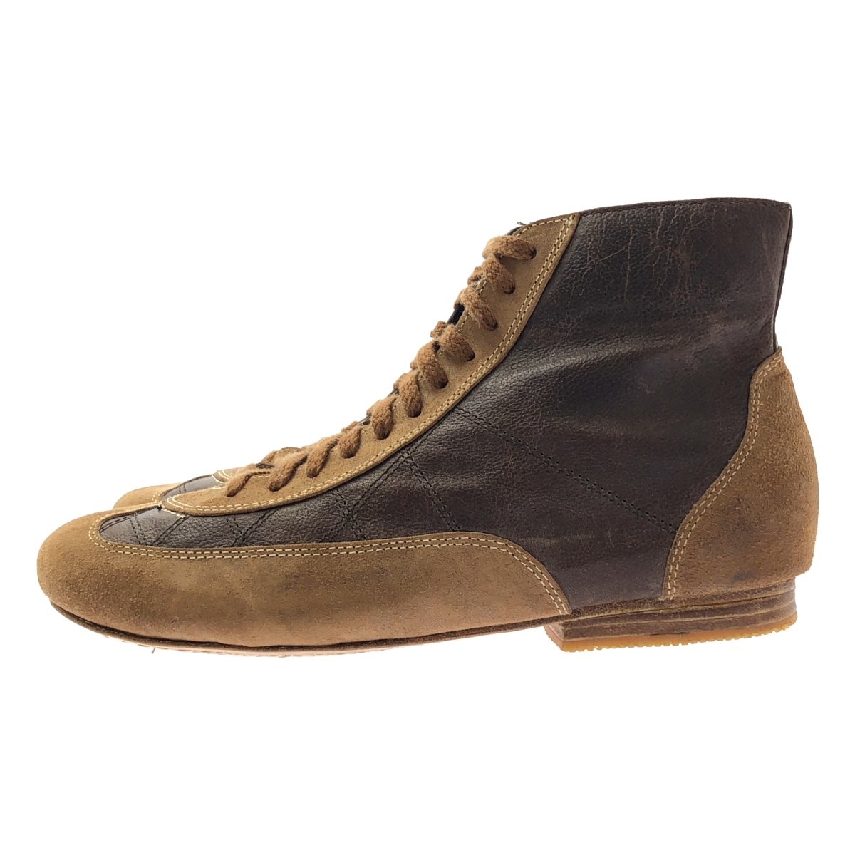 visvim / ビズビム DRIVER-FOLK レザー ハイカット シューズ