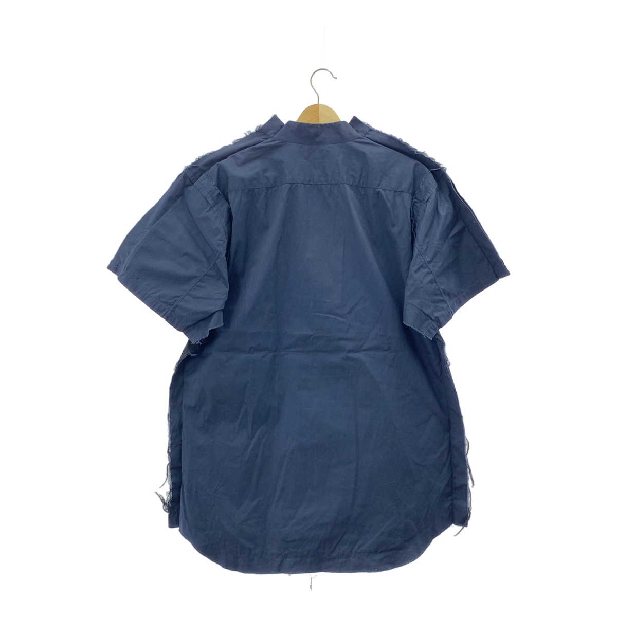 COMME des GARCONS SHIRT / コムデギャルソンシャツ 2次元 ドッキング カットオフ 半袖シャツ