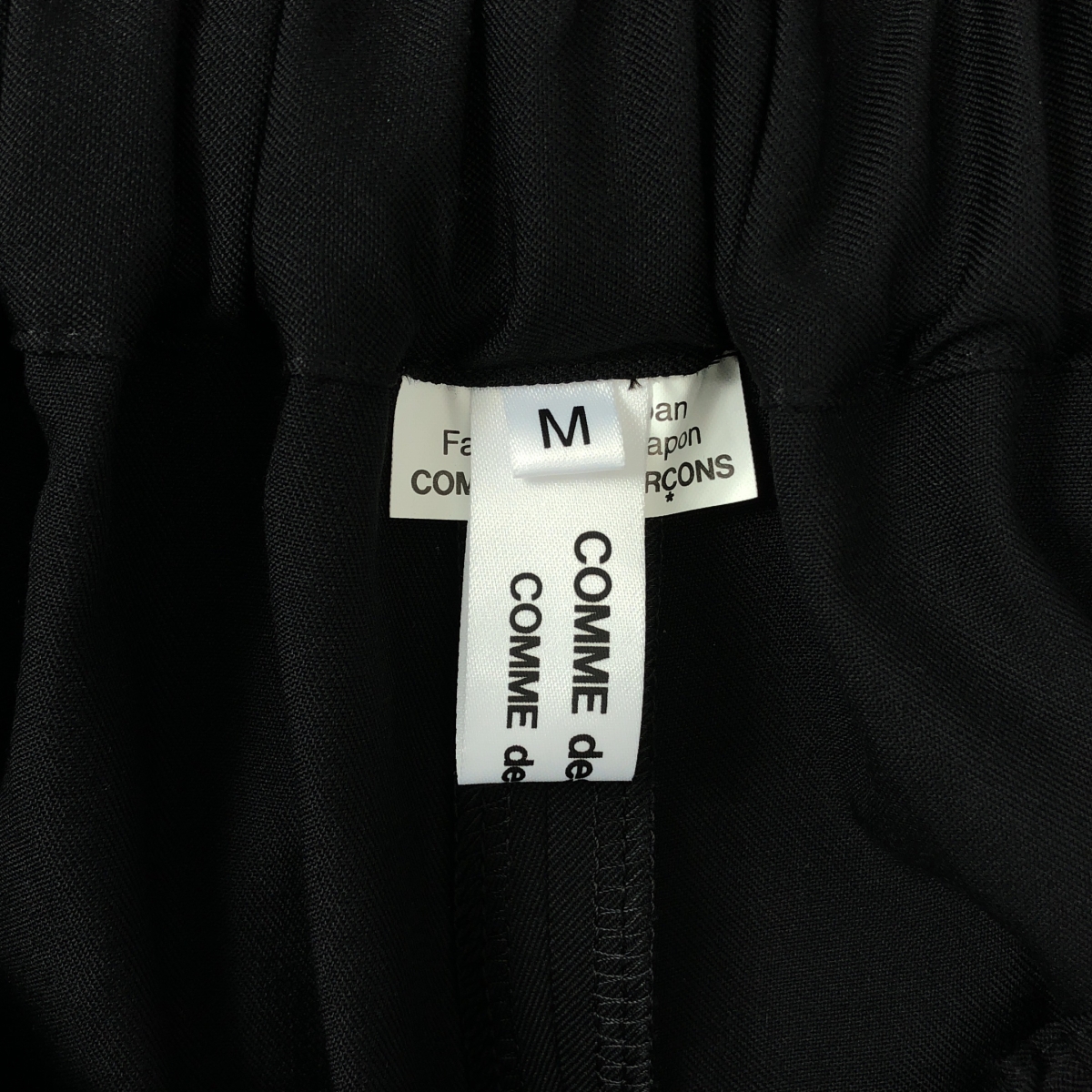 COMME des GARCONS COMME des GARCONS / コムコム ウールギャバジン イージー ペンギンパンツ