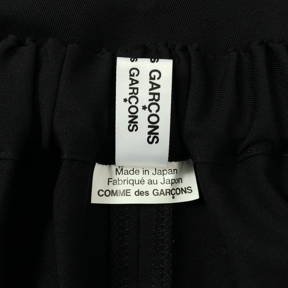 COMME des GARCONS COMME des GARCONS / コムコム ウールギャバジン イージー ペンギンパンツ