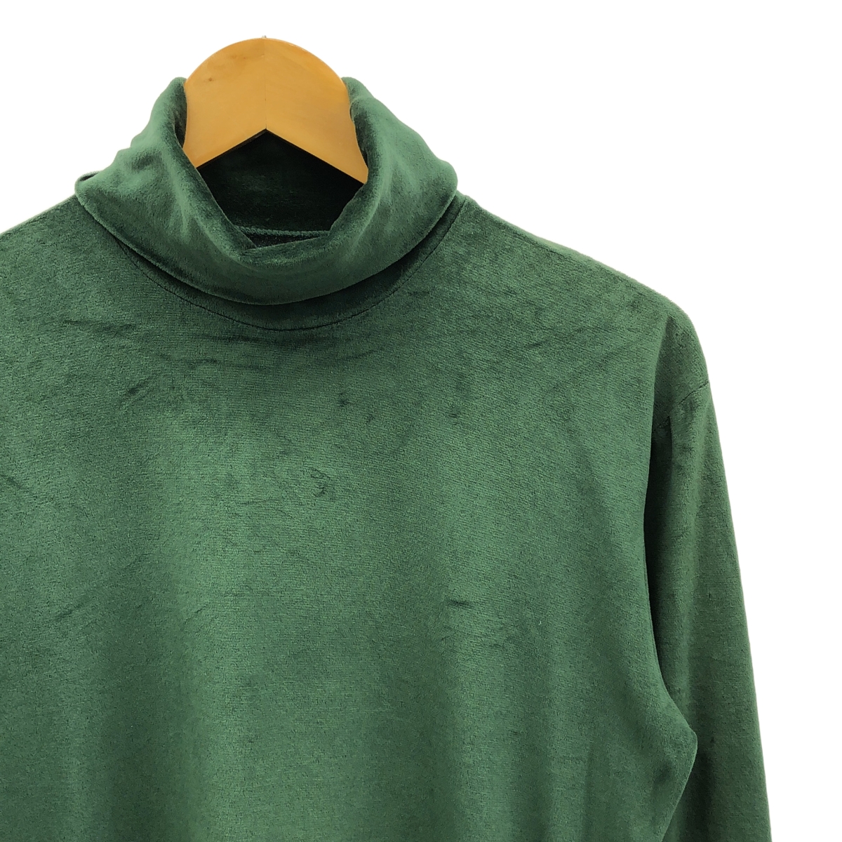 JOHN LAWRENCE SULLIVAN / ジョンローレンスサリバン VELOR HI-NECK LONG SLEEVE ベロア ハイネック 長袖 カットソー