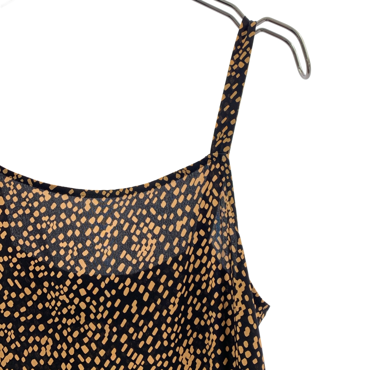 その他 silk 100% / シルク 総柄 ギャザー ボリューム ワンピース