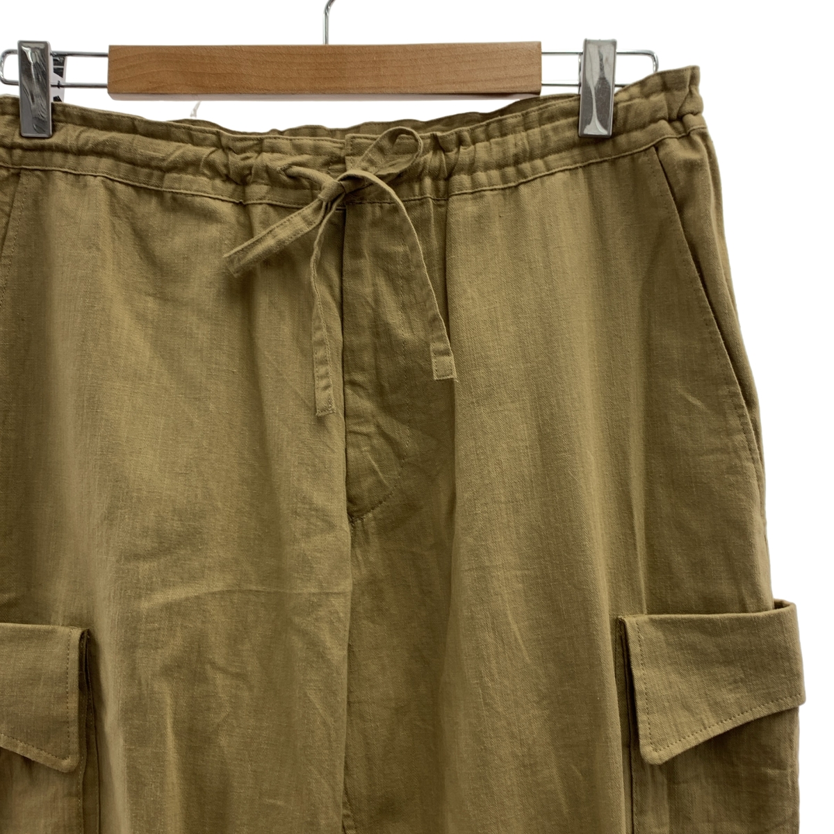 YOHJI YAMAMOTO +NOIR / ヨウジヤマモトプリュスノアール 裾アジャスター ドローストリング カーゴ パンツ