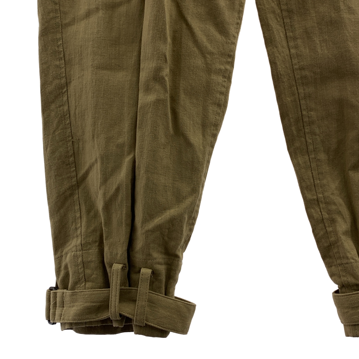 YOHJI YAMAMOTO +NOIR / ヨウジヤマモトプリュスノアール 裾アジャスター ドローストリング カーゴ パンツ