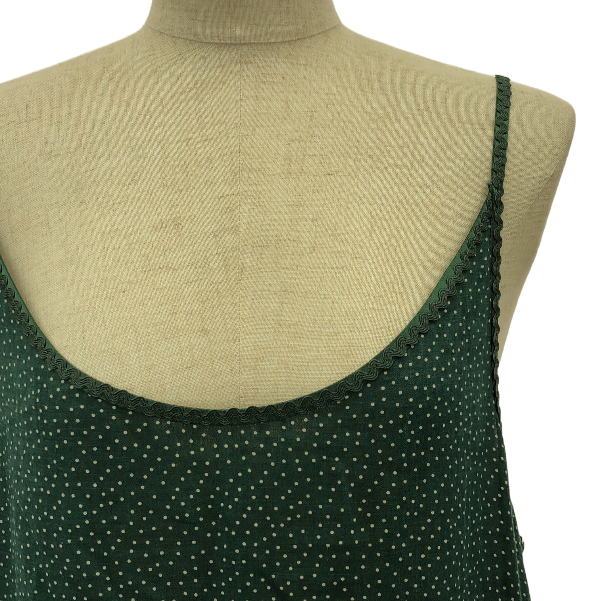 SCYE / サイ リネン 総柄 ギャザー ボリューム ワンピース