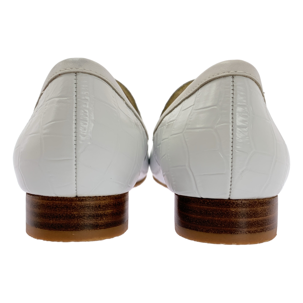 REGAL / リーガル クロコ型押し ビット ローファー