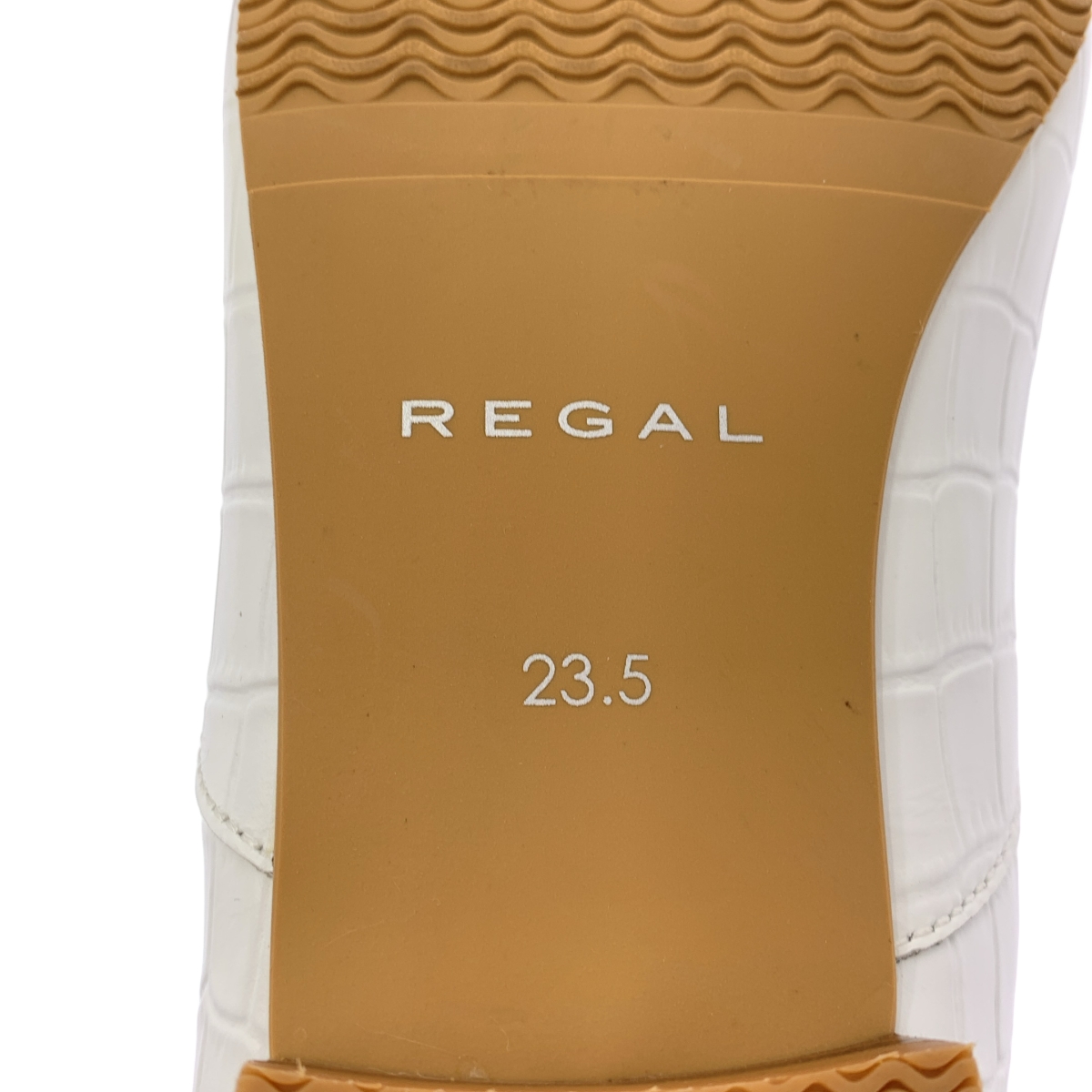REGAL / リーガル クロコ型押し ビット ローファー