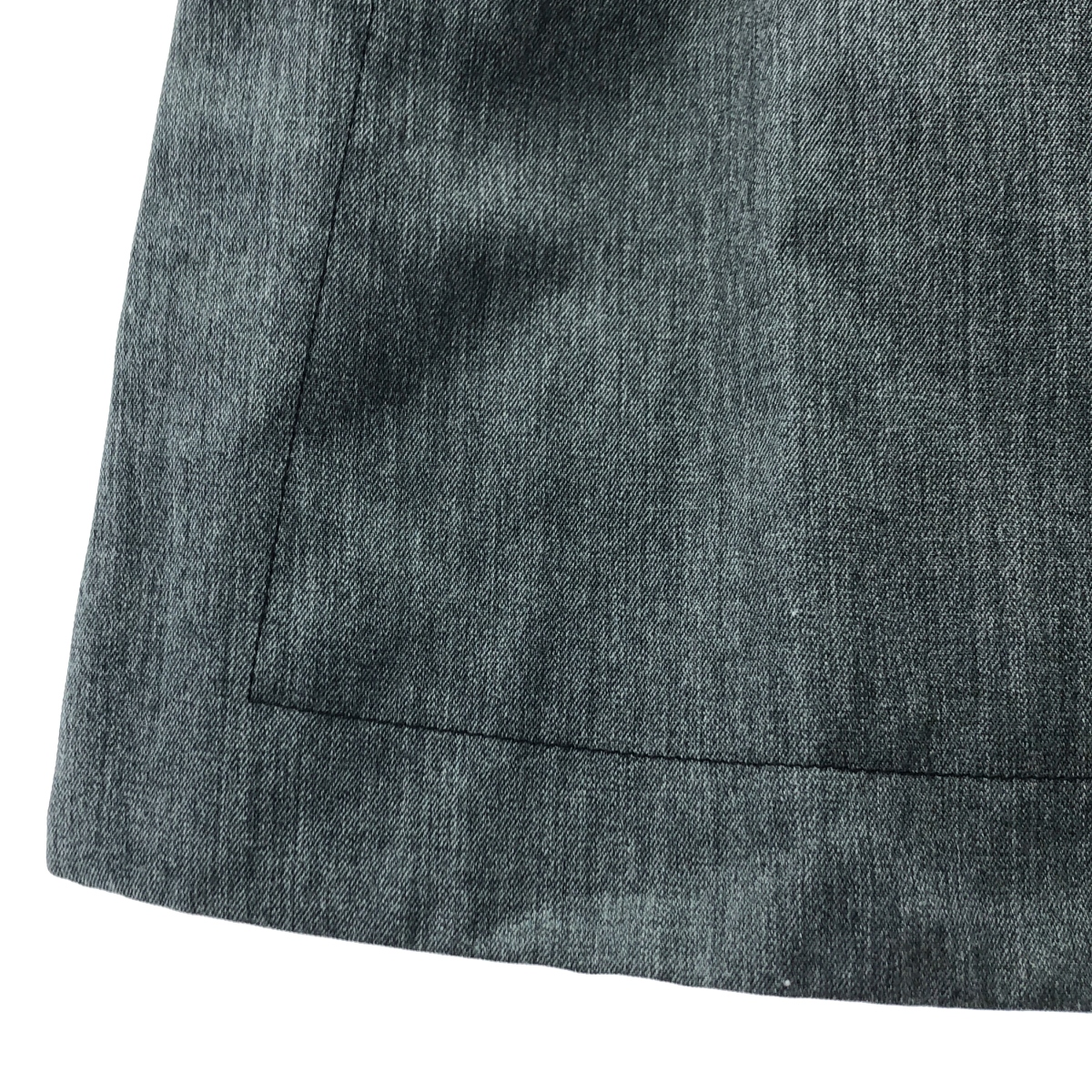 その他 ハイカウントウール バイカラー ジレ